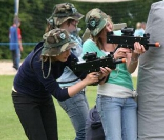Laser tag cumpleaños 